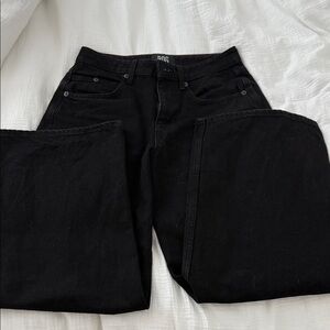 BDG Jaya Baggy Boyfriend Jean- black size 25
